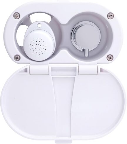 Ambassador Marine Aidack - دش ترانسوم (خلاط ساخن/بارد)، كوب وغطاء أبيض قطبي، بخاخ أبيض قطبي صغير، خرطوم مطاطي أبيض بطول 6 أقدام، مقبض مساعد من الكروم - 136-1700-AW-W in Kuwait