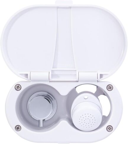 Ambassador Marine Aidack - دش ترانسوم (خلاط ساخن/بارد)، كوب وغطاء أبيض قطبي، بخاخ أبيض قطبي صغير، خرطوم مطاطي أبيض بطول 6 أقدام، مقبض مساعد من الكروم - 136-1700-AW-W in Kuwait