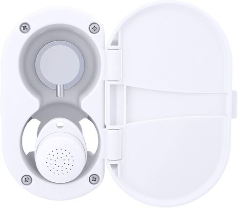 Ambassador Marine Aidack - دش ترانسوم (خلاط ساخن/بارد)، كوب وغطاء أبيض قطبي، بخاخ أبيض قطبي صغير، خرطوم مطاطي أبيض بطول 6 أقدام، مقبض مساعد من الكروم - 136-1700-AW-W in Kuwait