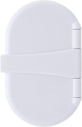 Ambassador Marine Aidack - دش ترانسوم (خلاط ساخن/بارد)، كوب وغطاء أبيض قطبي، بخاخ أبيض قطبي صغير، خرطوم مطاطي أبيض بطول 6 أقدام، مقبض مساعد من الكروم - 136-1700-AW-W in Kuwait