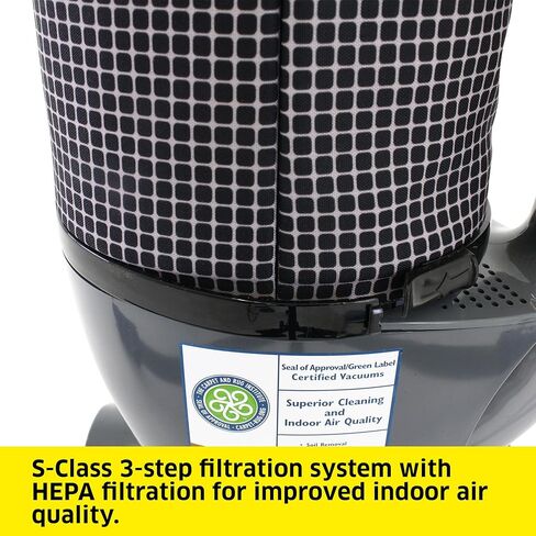 كارشر - مكنسة كهربائية عمودية تجارية - CV 300 - محرك مزدوج - عرض العمل 12 بوصة - 102 قدم مكعب في الدقيقة in Kuwait