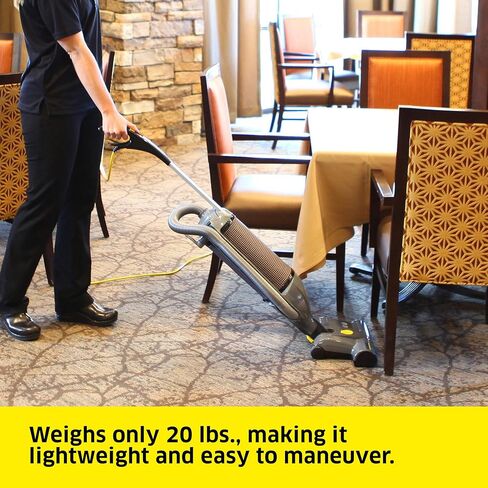 كارشر - مكنسة كهربائية عمودية تجارية - CV 300 - محرك مزدوج - عرض العمل 12 بوصة - 102 قدم مكعب في الدقيقة in Kuwait