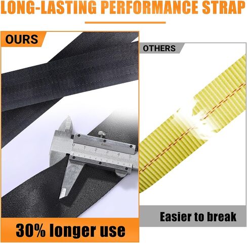 Boat Trailer Winch Strap with Hook Replacement for Hand Crank Trailer Heavy Duty Boat Hook Boat Winch Strap with Hook Towing Boat Trailer Straps 5000Lbs 2" x 20 Feet in Saudi Arabia
