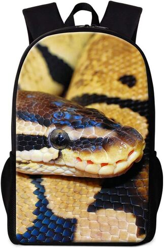 Snake Backpack Lunch Bag Pencil Case Animal Bookbag for Teenagers in Kuwait