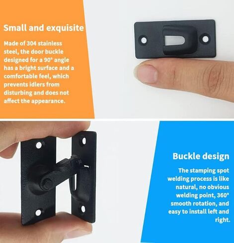 Mini Sized Pocket Door Lock, 90 Degree Door Lock, Sliding Door Lock, Shielded Door Lock in Kuwait