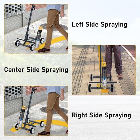 Parking Lot Paint Striping Machine Line Striper Road Striping Line Marking Machine for Marking Parking Spaces, Rubber Track, Playing Field, Workshops in Kuwait