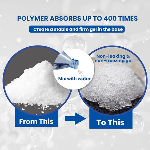 Base Weighted Gel Polymer for Basketball Hoops Bases, Sign Hoops and Goal Bases, Perfect Replacement for Sandbags to Anchor Portable Basketball Hoops, Pools Baskets, Umbrellas Bases16 oz in Saudi Arabia
