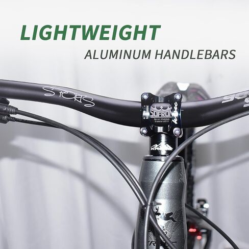 955 Mountain Bike Handlebars, 780mm Aluminum Alloy MTB Riser Handlebars, Suitable for Cycling Racing XC DH Bicycles, Oil Slick in Saudi Arabia
