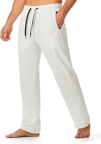 JMIERR Men's Casual Joggers Pants Elastic Waist Straight Leg Yoga Pants Lightweight Lounge Pants with Pockets in Saudi Arabia