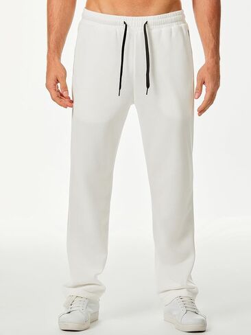JMIERR Men's Casual Joggers Pants Elastic Waist Straight Leg Yoga Pants Lightweight Lounge Pants with Pockets in Saudi Arabia