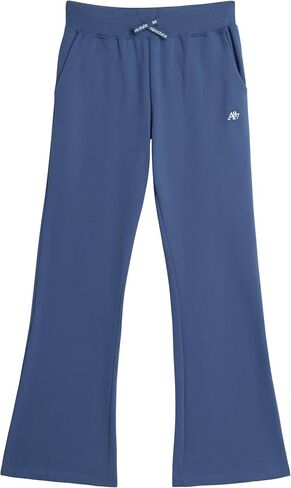 AEROPOSTALE Girls' Sweatpants - Fleece Wide Leg Performance Jogger Pants for Girls - Kids' Lightweight Joggers (7-16) in Saudi Arabia