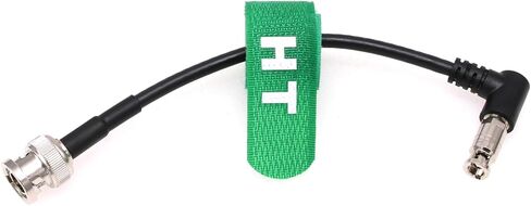 كابل فيديو 6G SDI HD Micro BNC إلى أنثى BNC محول لشاشة Blackmagic Video Assist 4K 5 بوصة، زاوية قائمة عالية الكثافة 15 سم in Kuwait