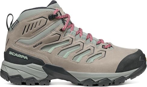 حذاء Moraine Mid WP النسائي من SCARPA مقاوم للماء وجيد التهوية لحقائب الظهر والمشي لمسافات طويلة in Kuwait
