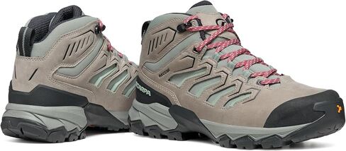 حذاء Moraine Mid WP النسائي من SCARPA مقاوم للماء وجيد التهوية لحقائب الظهر والمشي لمسافات طويلة in Kuwait