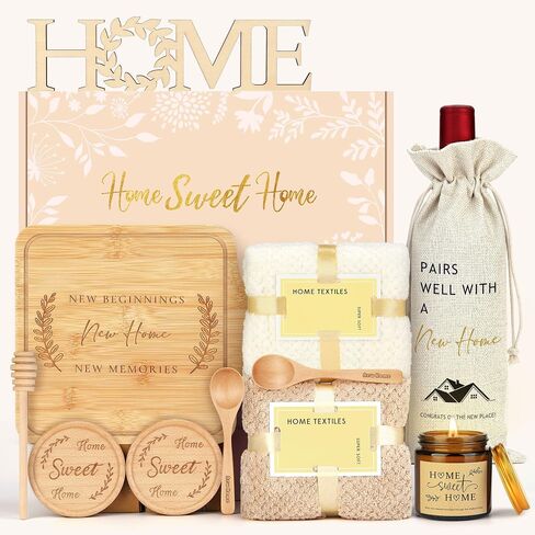 House Warming Gifts New Home Ideas Housewarming Gifts New Home Gift Basket Closing Gifts for Home Buyers Welcome Home Gifts for House Warming Gifts New Home Women Couple Home Sweet Home in Saudi Arabia