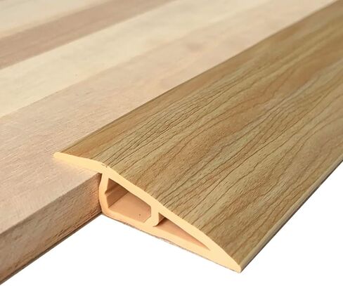 Floor-Transition-Strip Door-Threshold-Ramp 36 inch, Threshold 1/2'' ~ 3/5'', Thresholds Ramps for Doorways, Vinyl-Transition-Strip for Door/Floor (Black, 36 in) in Saudi Arabia