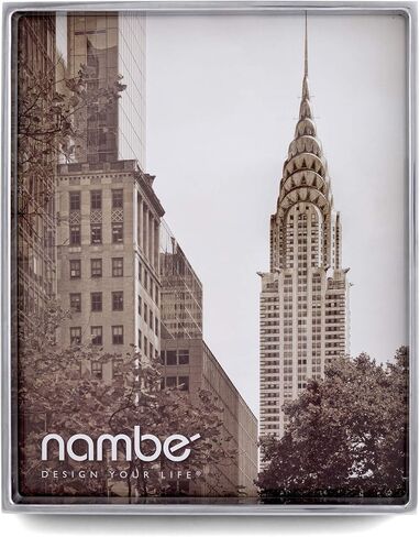 nambe Treso Collection Picture Frame, 4" x 6" | Photo Frame with Tempered Glass | Tabletop Display Family, Friends, Wedding Gift, Home Office Décor | Nambe Alloy and Glass in Saudi Arabia