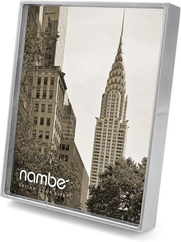 nambe Treso Collection Picture Frame, 4" x 6" | Photo Frame with Tempered Glass | Tabletop Display Family, Friends, Wedding Gift, Home Office Décor | Nambe Alloy and Glass in Saudi Arabia
