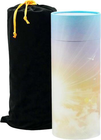 Casket Depot Green Forest Adult Size Memorial Collection Scattering Tube, Biodegradable Urn for Scattering Ashes, Eco Urn, Adult Size 13" Long, Holds Up to 250 Cubic Inches Ashes in Saudi Arabia