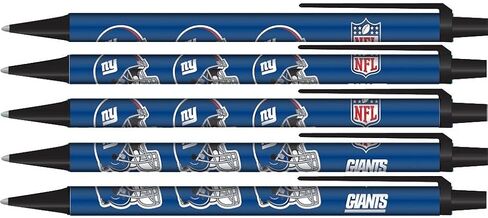 Pro Specialties Group New York Giants Pens Click Style 5 Pack in Saudi Arabia