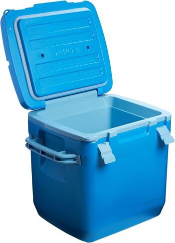 Stanley Adventure Outdoor Cooler 16 qt | Heavy Duty Outdoor Camping Cooler with Easy Carry Top Handle | 36 Hour Cooling Ice Chest for 21 Cans| BPA-Free | Azure in Saudi Arabia