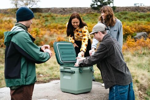 Stanley Adventure Outdoor Cooler 16 qt | Heavy Duty Outdoor Camping Cooler with Easy Carry Top Handle | 36 Hour Cooling Ice Chest for 21 Cans| BPA-Free | Azure in Saudi Arabia
