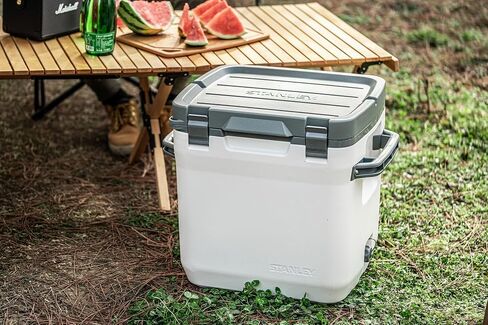 Stanley Adventure Outdoor Cooler 16 qt | Heavy Duty Outdoor Camping Cooler with Easy Carry Top Handle | 36 Hour Cooling Ice Chest for 21 Cans| BPA-Free | Azure in Saudi Arabia