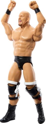 Mattel WWE Action Figure, 6-inch Collectible Stone Cold Steve Austin with 10 Articulation Points & Life-Like Look in Saudi Arabia