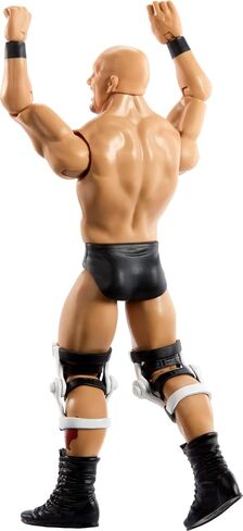 Mattel WWE Action Figure, 6-inch Collectible Stone Cold Steve Austin with 10 Articulation Points & Life-Like Look in Saudi Arabia