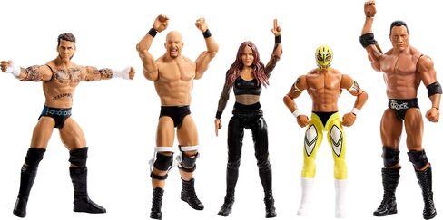 Mattel WWE Action Figure, 6-inch Collectible Stone Cold Steve Austin with 10 Articulation Points & Life-Like Look in Saudi Arabia