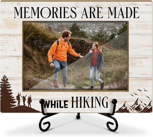 Golf Picture Frame 4 x 6 Picture Frame Wooden Frame Photo Frame Tabletop Display Home Decor for Living Room Office, Birthday Gifts For Friends Coworkers - Memories Are Made While Golfing - 50 in Saudi Arabia