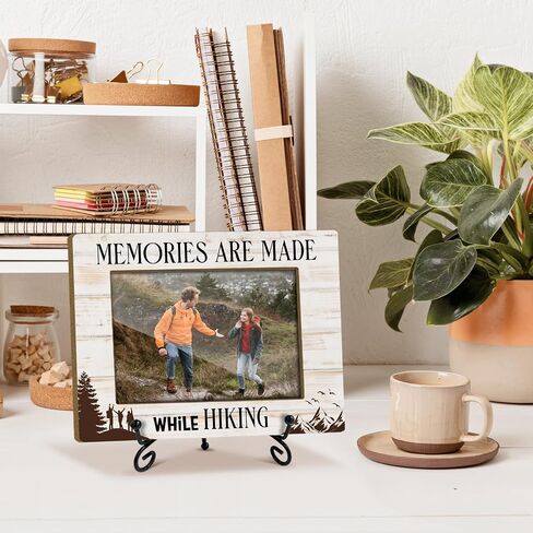 Golf Picture Frame 4 x 6 Picture Frame Wooden Frame Photo Frame Tabletop Display Home Decor for Living Room Office, Birthday Gifts For Friends Coworkers - Memories Are Made While Golfing - 50 in Saudi Arabia