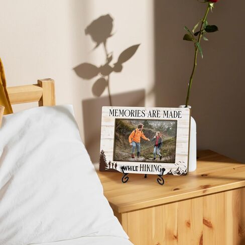 Golf Picture Frame 4 x 6 Picture Frame Wooden Frame Photo Frame Tabletop Display Home Decor for Living Room Office, Birthday Gifts For Friends Coworkers - Memories Are Made While Golfing - 50 in Saudi Arabia
