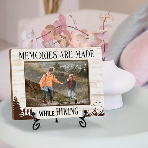 Golf Picture Frame 4 x 6 Picture Frame Wooden Frame Photo Frame Tabletop Display Home Decor for Living Room Office, Birthday Gifts For Friends Coworkers - Memories Are Made While Golfing - 50 in Saudi Arabia