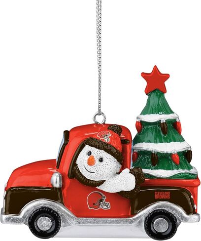 FOCO Detroit Lions NFL Snowman in a Truck Ornament in Saudi Arabia