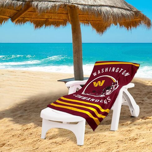 Northwest NFL Stripes Beach Towel, 30" x 60" Pittsburgh Steelers in Saudi Arabia