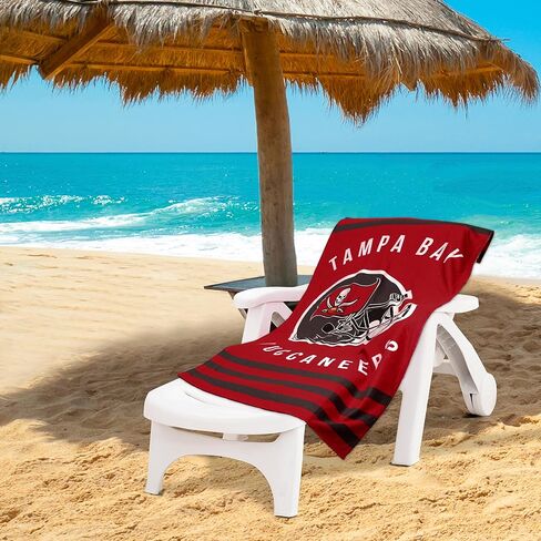 Northwest NFL Stripes Beach Towel, 30" x 60" Pittsburgh Steelers in Saudi Arabia
