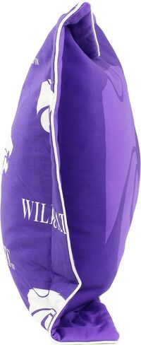 غطاء وسادة مطبوع عليه College Covers Kansas State Wildcats، مقاس 20 بوصة × 26 بوصة (KSUSH) in Kuwait