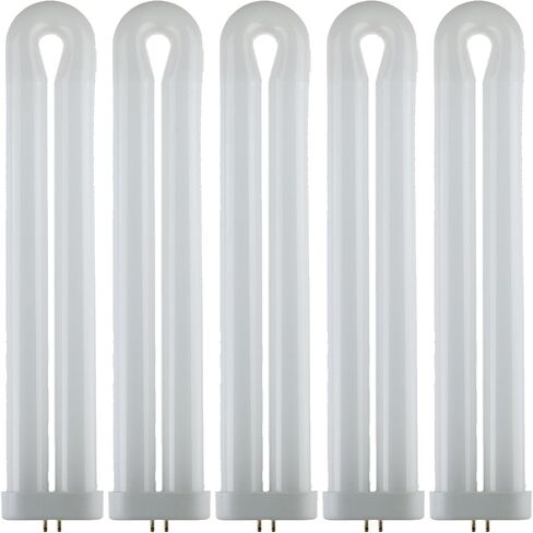 Sunlite 05165-SU FUL25T8 Fluorescent Black Light Bulb, 25 Watts, GX10q 4-Pin Base, UV Light, 365nm Color Wavelength, 5,000 Hour Life Span, Perfect for Bug Zappers, Clubs, Restaurants, Bars, 1 Pack in Kuwait