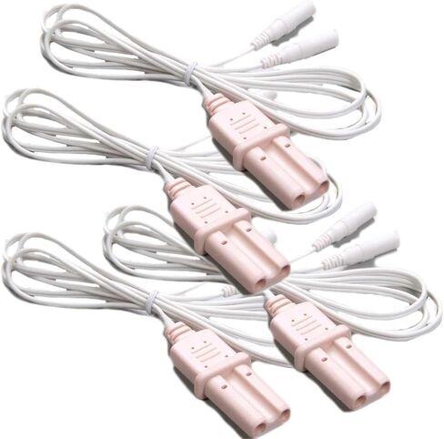 WNL Products XFT-YC-2Pack Replacement Connector Cables for WNL AED Trainer - New Wires for WL120ES10 or WL220ES05 Practi-Trainers - Adult 2 Pack of Cables in Saudi Arabia
