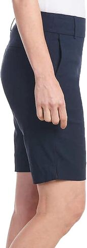 Hilary Radley Women's Pull On Mid Rise Stretch Comfort Bermuda Short in Saudi Arabia