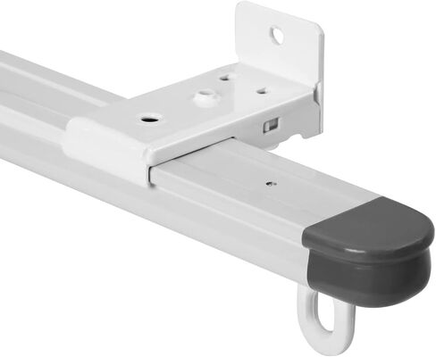 Ceiling Curtain Track Accessories (Ceiling Brackets 4PCS) Black in Saudi Arabia