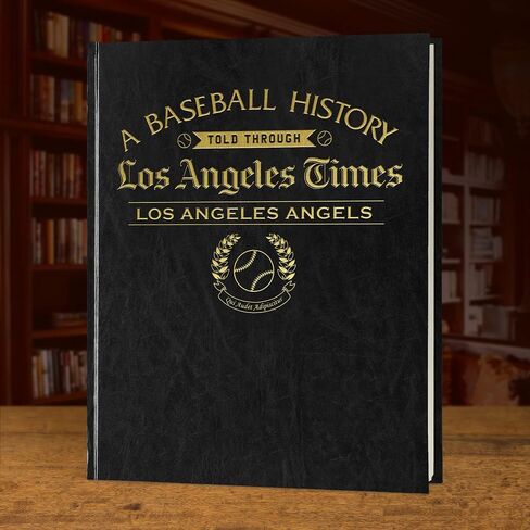 Signature gifts Personalized Baseball History Book - Sports Fan Gift - A Major League History Told Through Archive Newspaper Coverage in Saudi Arabia