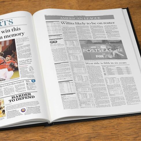 Signature gifts Personalized Baseball History Book - Sports Fan Gift - A Major League History Told Through Archive Newspaper Coverage in Saudi Arabia