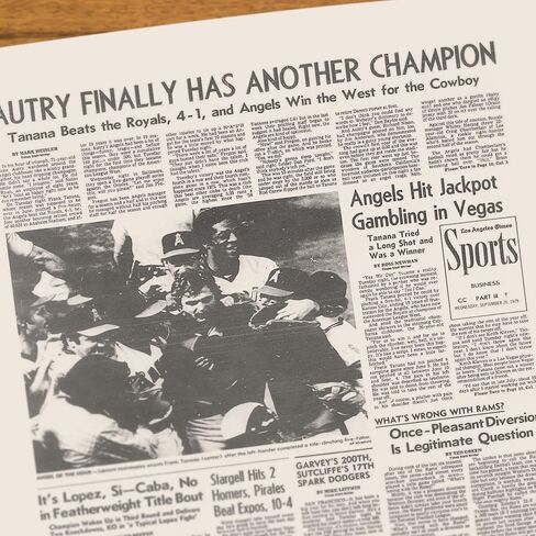Signature gifts Personalized Baseball History Book - Sports Fan Gift - A Major League History Told Through Archive Newspaper Coverage in Saudi Arabia