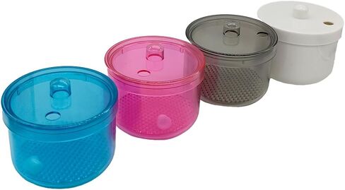 Dental Burs Soak Box with Strainer, Bur Disinfection Box Dnetal Burs Holder Cleaner for Burs Cleaning, Soaking (Blue) in Saudi Arabia
