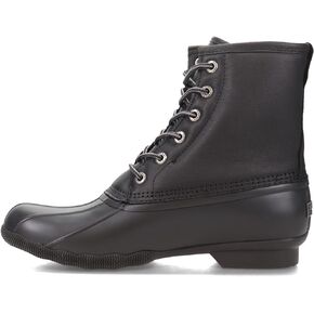 Sperry Men's Saltwater Duck Boot Black Black 15 D(M) US