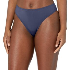 EIDON Women's Standard Abby High Waisted Cheeky Coverage Bikini Bottom Swimsuit