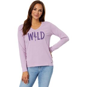 Life is Good Wild Timber Long Sleeve Crusher™ Vee