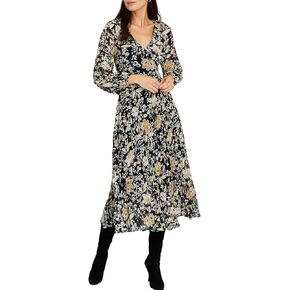 Women's Midi Printed Dress